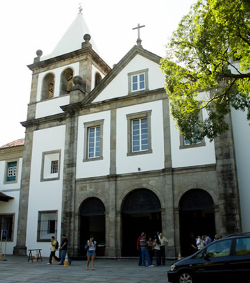 Exterior of Sao bento monastery